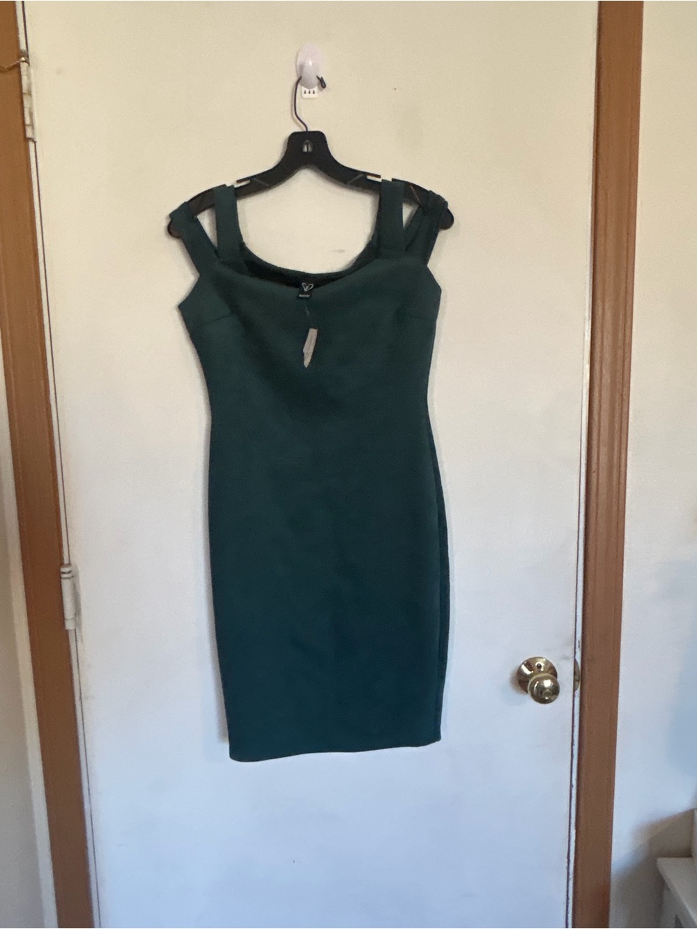 NWT Windsor Small green off the shoulder dress